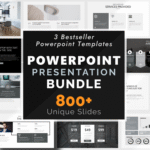 PowerPoint Presentation Template Bundle, 800 PPT Slides perfect for Pitch Deck Presentations