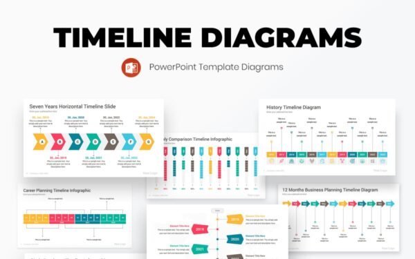 Timeline PowerPoint Template Diagrams