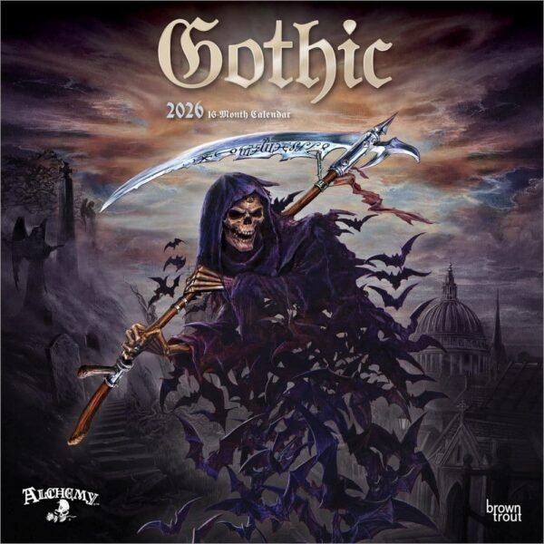 Alchemy Gothic 2026 Wall Calendar