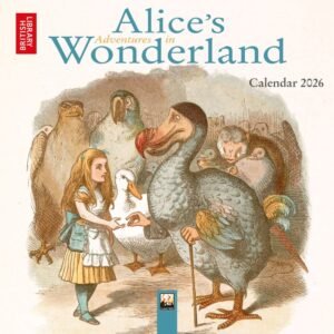 Alice In Wonderland 2026 Mini Wall Calendar