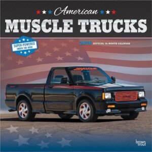 American Muscle Trucks 2026 Wall Calendar