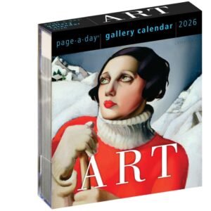 Art Gallery 2026 Page-a-Day Desk Calendar