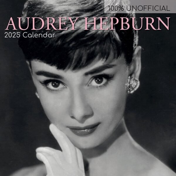 Audrey Hepburn 2025 Wall Calendar