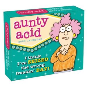 Aunty Acid 2026 Desk Calendar