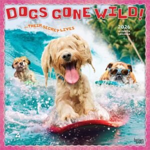 Avanti Dog Days 2026 Wall Calendar