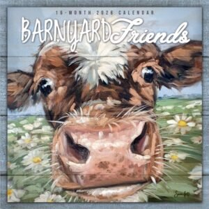 Barnyard Friends 2026 Wall Calendar