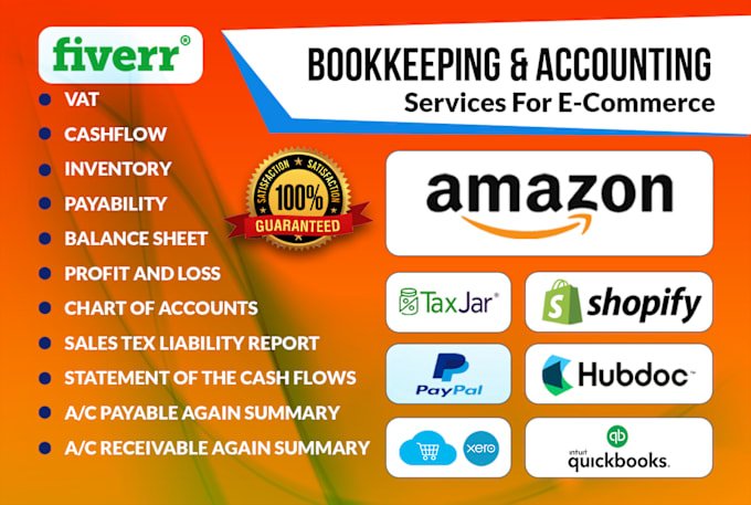 be your amazon bookkeeper,accountant,ecommerce assistant