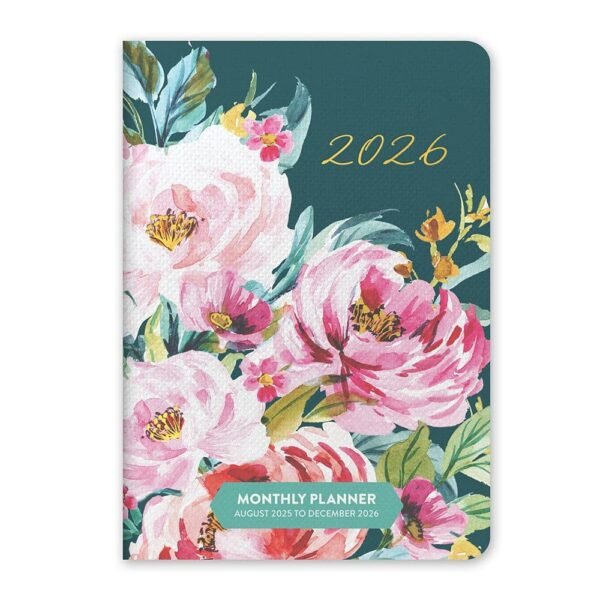 Bella Flora 2026 Monthly Pocket Planner