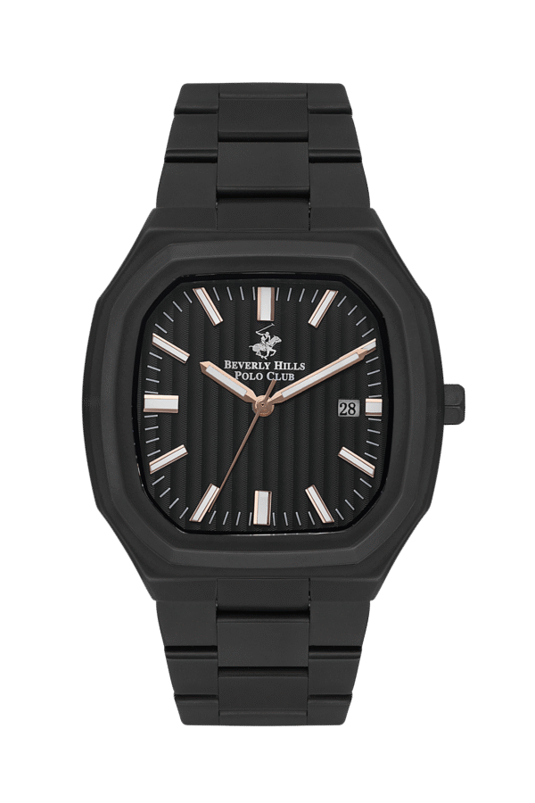 BEVERLY HILLS POLO CLUB Men’s Analog Black Dial Watch – BP3547X.650