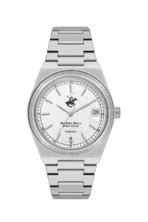 BEVERLY HILLS POLO CLUB Women's White Dial Analog Watch – BP3562C.330