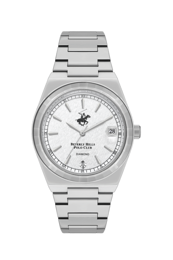 BEVERLY HILLS POLO CLUB Women's White Dial Analog Watch – BP3562C.330