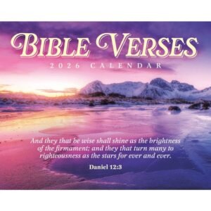 Bible Verses 2026 Desk Calendar