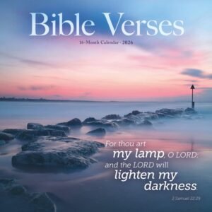 Bible Verses 2026 Wall Calendar