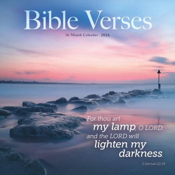 Bible Verses 2026 Wall Calendar