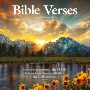 Bible Verses Photo 2026 Wall Calendar