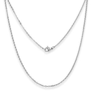 Big Daddy 3mm Stainless Steel Mariner Cable Silver Chain