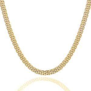 Big Daddy 6MM Gold Flat Herringbone Chain