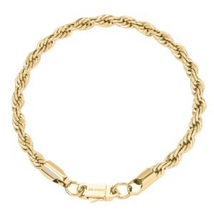Big Daddy 6MM Gold Rope Bracelet