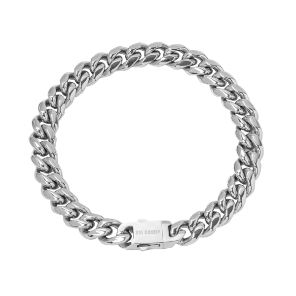 Big Daddy 8MM Cuban Link Stainless Steel Bracelet