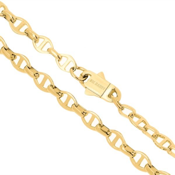 Big Daddy 8MM Gold Mariner Link Chain
