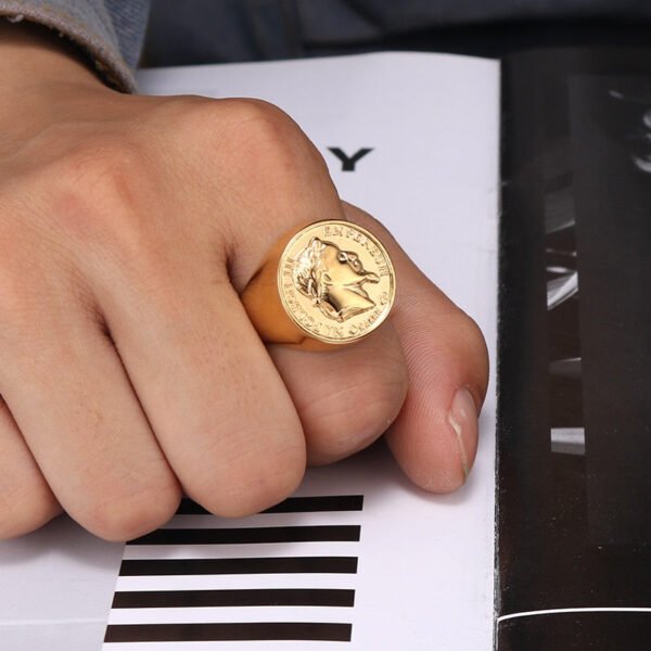Big Daddy Headhunter Sovereign Ring (up to size 16)
