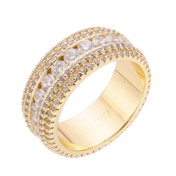 Big Daddy Rover Iced Out Diamond Ring
