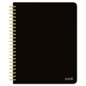 Black Solid Foil 2026 Planner