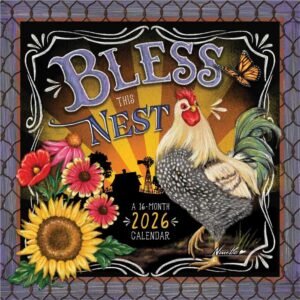 Bless This Nest 2026 Wall Calendar