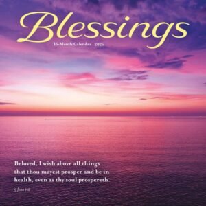 Blessings 2026 Wall Calendar