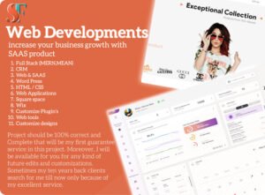 build your website saas and mobile app development