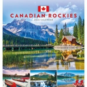 Canadian Rockies 2026 Desk Calendar