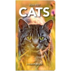 Cats 2026 2-Year Pocket Planner