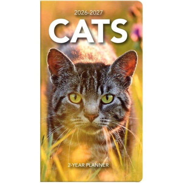 Cats 2026 2-Year Pocket Planner