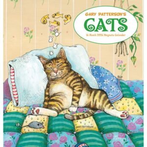 Cats 2026 Magnetic Calendar by Gary Patterson