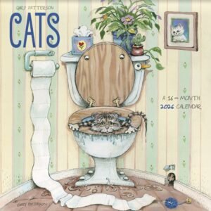Cats 2026 Wall Calendar by Gary Patterson
