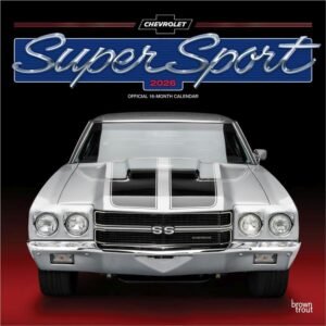 Chevy Super Sport 2026 Wall Calendar