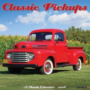 Classic Pickups 2026 Wall Calendar