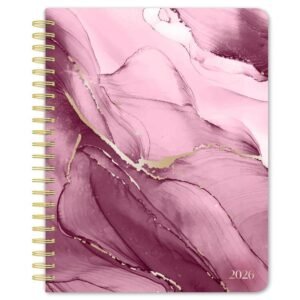 Crackled Blush Foil 2026 Planner