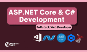 create database driven website with asp net core mvc, dot net