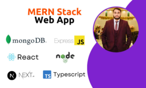 develop a full stack web app using mern stack