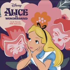 Disney Alice and Wonderland 2026 Wall Calendar
