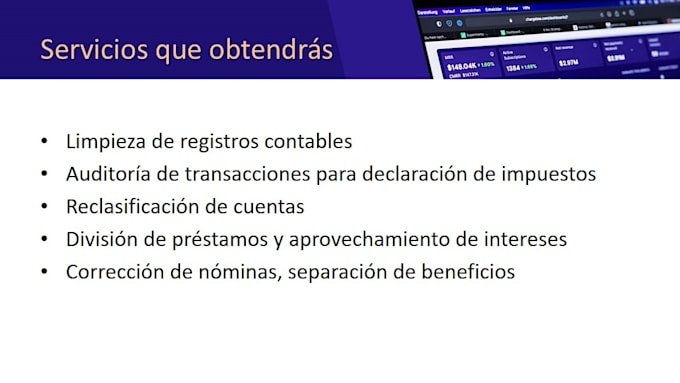 do limpieza de quickbooks online y ordenar contabilidad