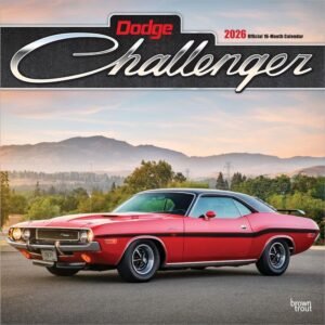 Dodge Challenger 2026 Wall Calendar