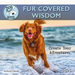 Dog is Good Fur Wisdom 2026 Wall Calendar