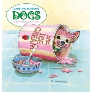 Dogs 2026 Magnetic Calendar by Gary Patterson