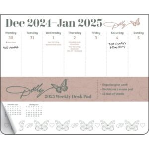 Dolly Parton 2025 Desk Pad