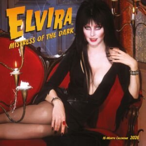 Elvira 2026 Wall Calendar
