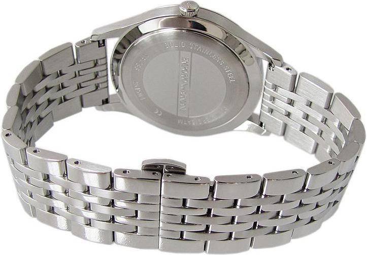 Emporio Armani Classic Cream Dial Stainless Steel Men’s Watch AR1881