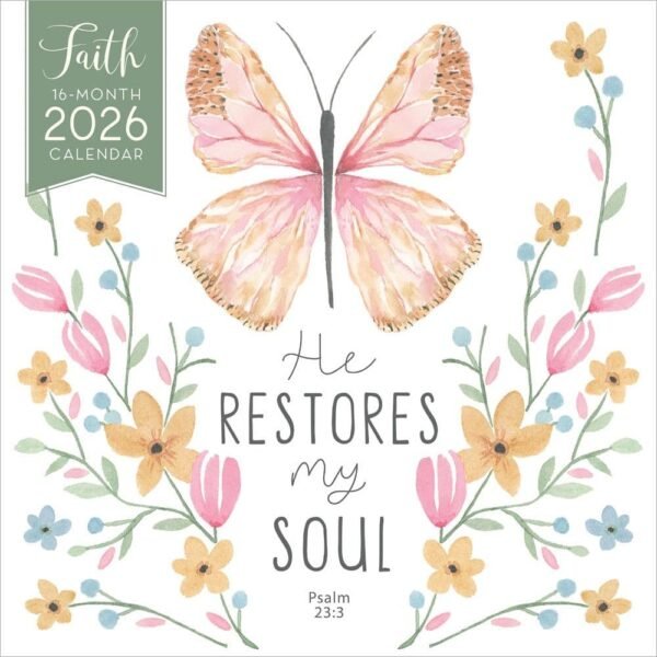 Faith 2026 Wall Calendar