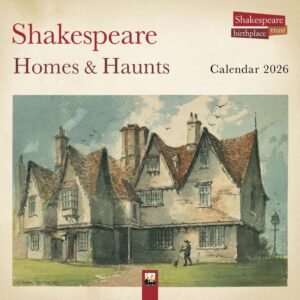 Flowers of Shakespeare 2026 Wall Calendar